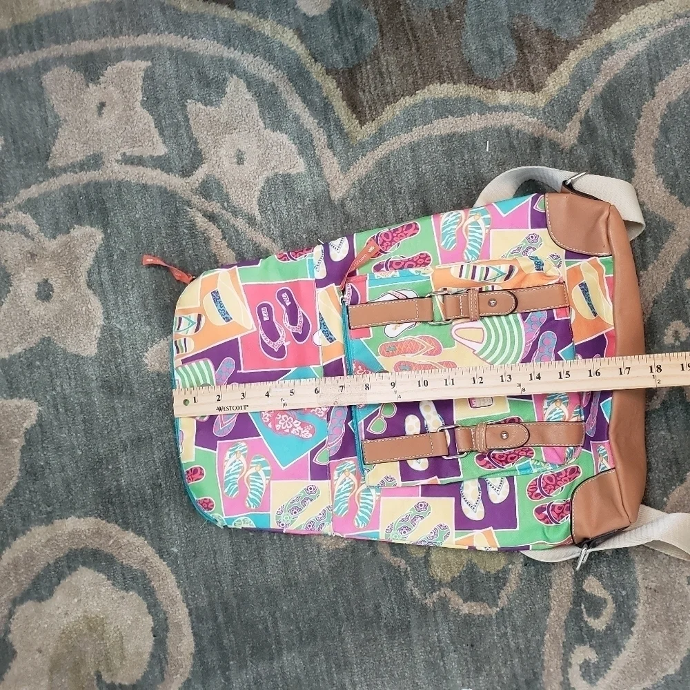 Lily‎ Bloom Flip Flops Beachy Backpack Bag
